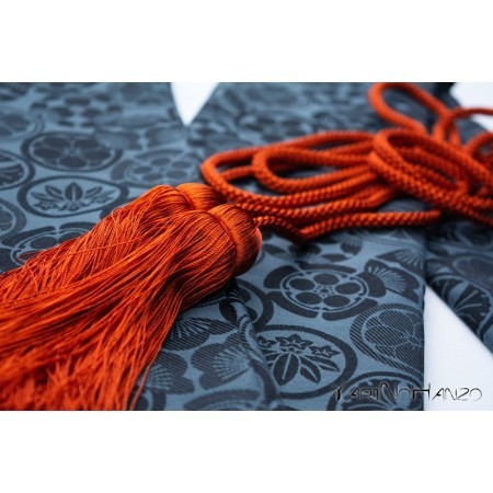 Wakizashi Bukuro Kamon (light background) | Bag For Wakizashi