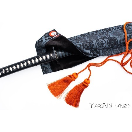 Katana Bukuro Kamon (light background) | Bag For Katana and Nihonto