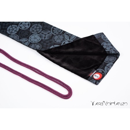 Katana Bukuro Kamon (dark) | Bag For Katana and Nihonto