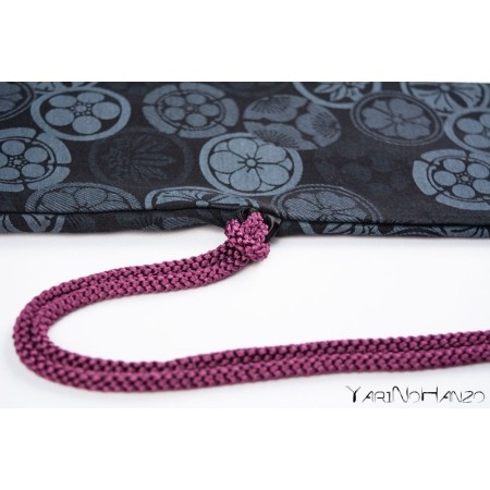 Katana Bukuro Kamon (dark) | Bag For Katana and Nihonto